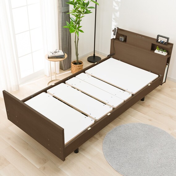 【非課税】電動シングルベッドフレーム(NS004 3M MBR) 9枚目画像