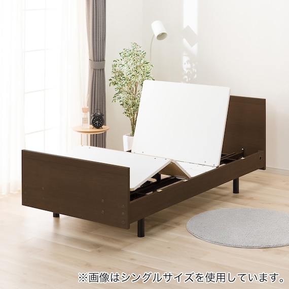 電動セミダブルベッドフレーム(NS001 3M MBR) 7枚目画像