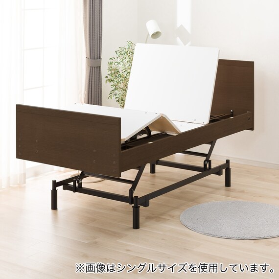 電動セミダブルベッドフレーム(NS001 3M MBR) 8枚目画像