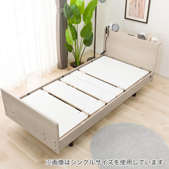 電動セミダブルベッドフレーム + マットレスセット(NS002 3M GW/E5-02) 15枚目画像