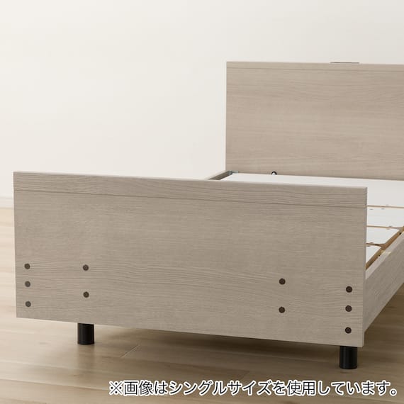 電動セミダブルベッドフレーム + マットレスセット(NS002 3M GW/E5-02) 17枚目画像