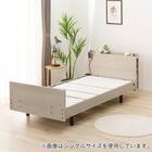 電動セミダブルベッドフレーム + マットレスセット(NS003 3M GW/E5-02) 12枚目画像