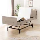 電動セミダブルベッドフレーム + マットレスセット(NS003 3M GW/E5-02) 14枚目画像