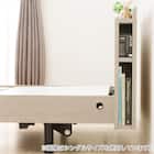 電動セミダブルベッドフレーム + マットレスセット(NS003 3M GW/E5-02) 16枚目画像