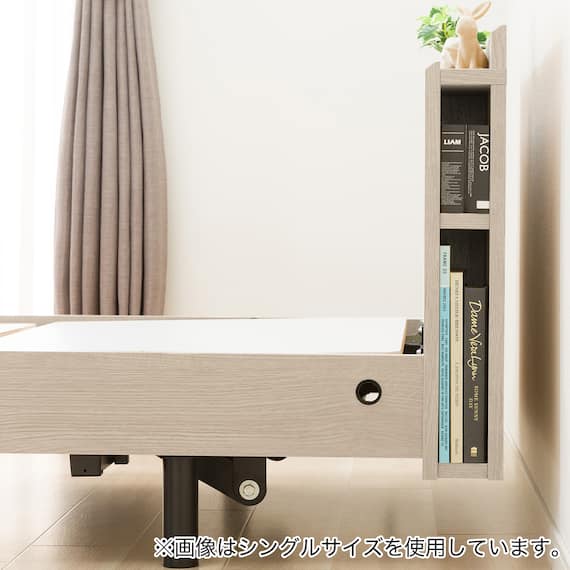 電動セミダブルベッドフレーム + マットレスセット(NS003 3M GW/E5-02) 16枚目画像