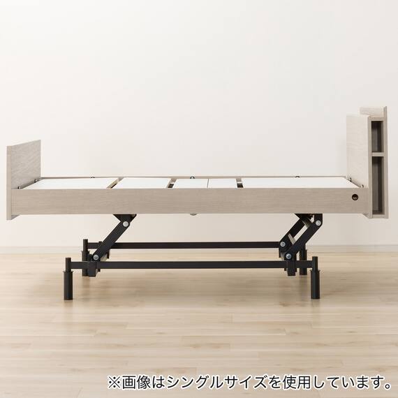 電動セミダブルベッドフレーム + マットレスセット(NS003 3M GW/E5-02) 18枚目画像
