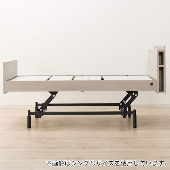 電動セミダブルベッドフレーム + マットレスセット(NS003 3M GW/E5-02) 18枚目画像