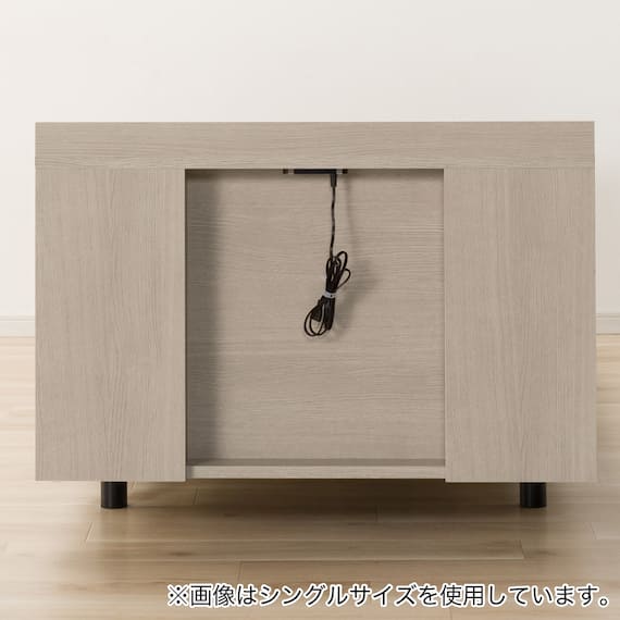 電動セミダブルベッドフレーム + マットレスセット(NS003 3M GW/E5-02) 22枚目画像