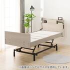 電動セミダブルベッドフレーム + マットレスセット(NS004 3M GW/E5-02) 11枚目画像