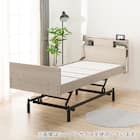 電動セミダブルベッドフレーム + マットレスセット(NS004 3M GW/E5-02) 11枚目画像