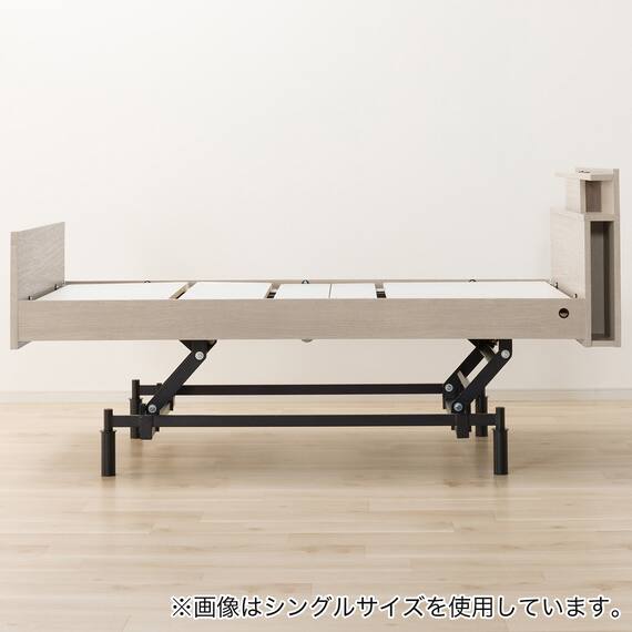 電動セミダブルベッドフレーム + マットレスセット(NS004 3M GW/E5-02) 18枚目画像