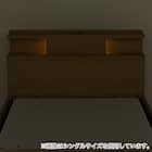 電動セミダブルベッドフレーム + マットレスセット(NS004 3M GW/E5-02) 22枚目画像