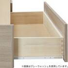 収納付きベッドフレーム シングル (WP511 棚・コンセント・引き出し付き すのこ WW) 3枚目画像