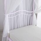 天蓋付きスチールベッド (ALC パープル) 3枚目画像