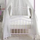 天蓋付きスチールベッド (ALC パープル) 4枚目画像