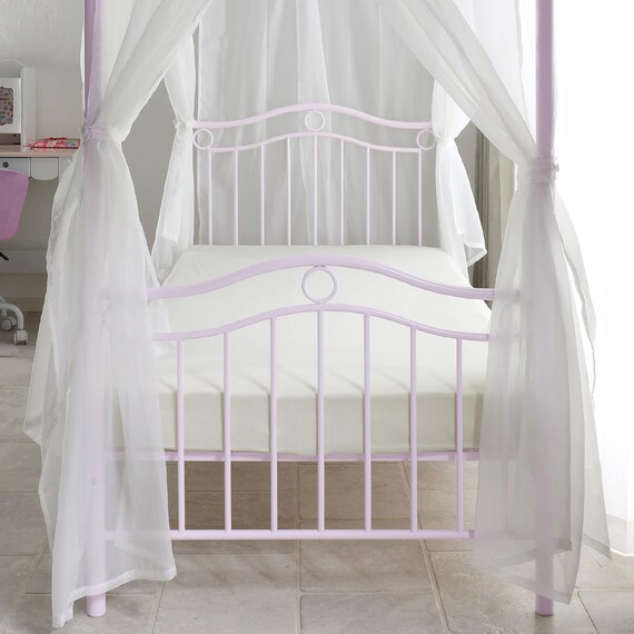 天蓋付きスチールベッド (ALC パープル) 4枚目画像