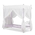 天蓋付きスチールベッド (ALC パープル) 5枚目画像