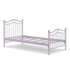 天蓋付きスチールベッド (ALC パープル) 6枚目画像