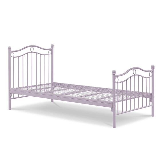 天蓋付きスチールベッド (ALC パープル) 6枚目画像