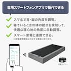 センサーで快眠をサポートするスマート電動ベッド(MN001 シングル) 3枚目画像