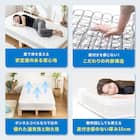 ダブル 棚コンセント付きチェストベッドとマットレスセット (SCL ブラウン / NPR ボンネルコイル) 15枚目画像