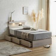 シングル 引出し付き すのこベッドフレーム(KC501)