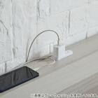 シングル 棚付き すのこベッドフレーム(KC501 ST WW) 5枚目画像