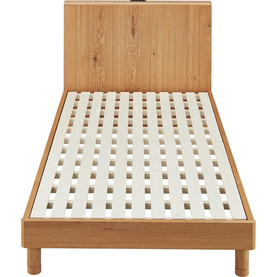 シングルベッドフレーム(SE-503 LBR) 2枚目画像