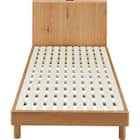 シングルベッドフレーム(SE-503 LBR) 2枚目画像