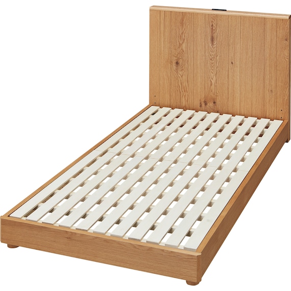 シングルベッドフレーム(SE-503 LBR) 3枚目画像