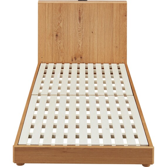 シングルベッドフレーム(SE-503 LBR) 4枚目画像