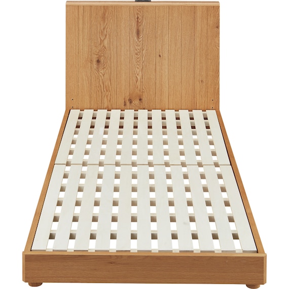 シングルベッドフレーム(SE-503 LBR) 4枚目画像