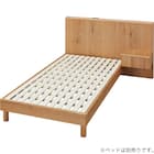 ベッド用サイドテーブル 連結パーツ(SE-503 LBR) 3枚目画像