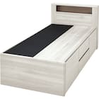 チェストベッドフレーム シングル サイド引出し付きタイプ (GC501 床板 GW) 5枚目画像