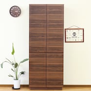 天然木工芸突板書棚