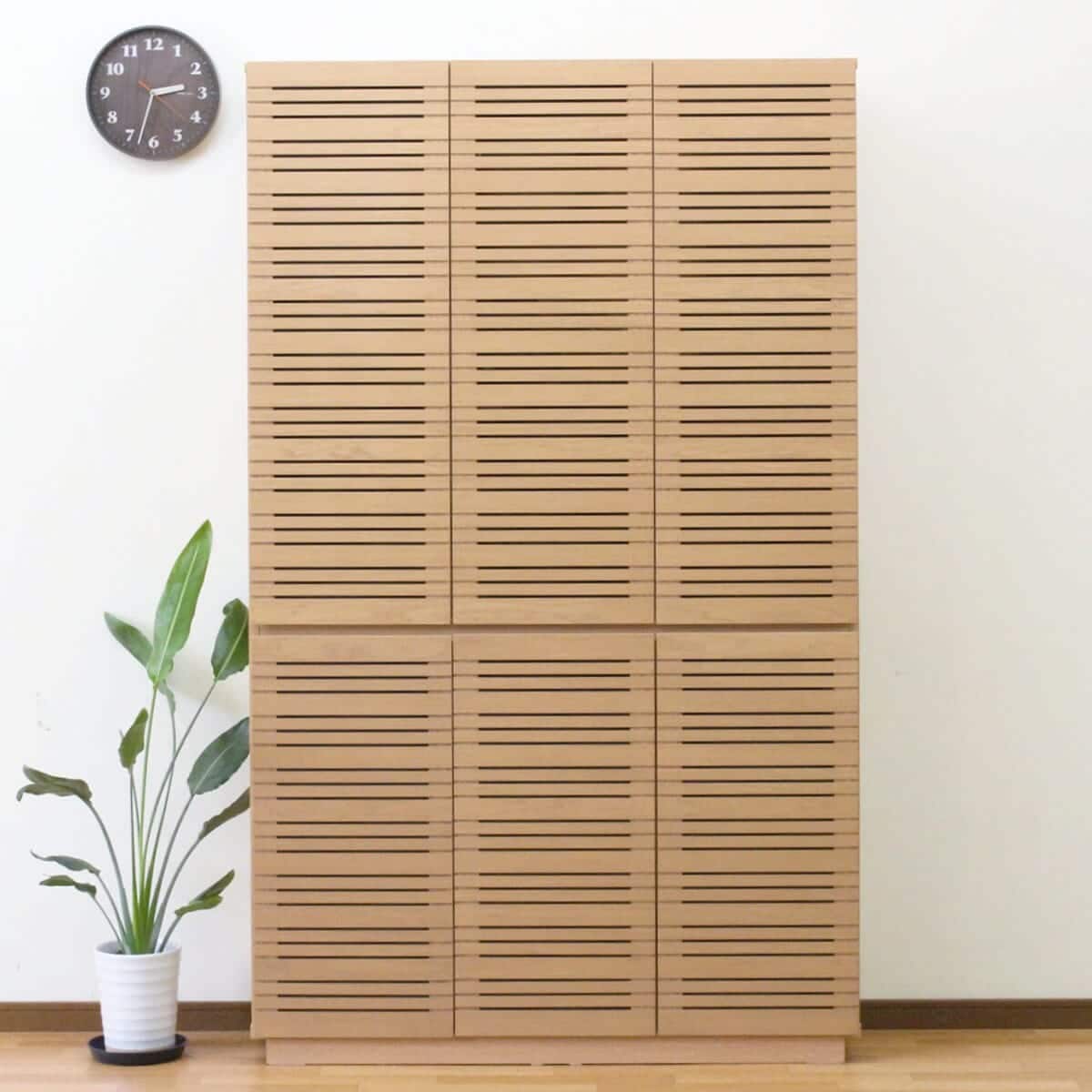 天然木工芸突板書棚(幅119.5cm NA) | ニトリネット【公式】 家具