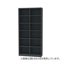 セミオーダーラック 奥行29cm (幅90×高さ180cm BK)