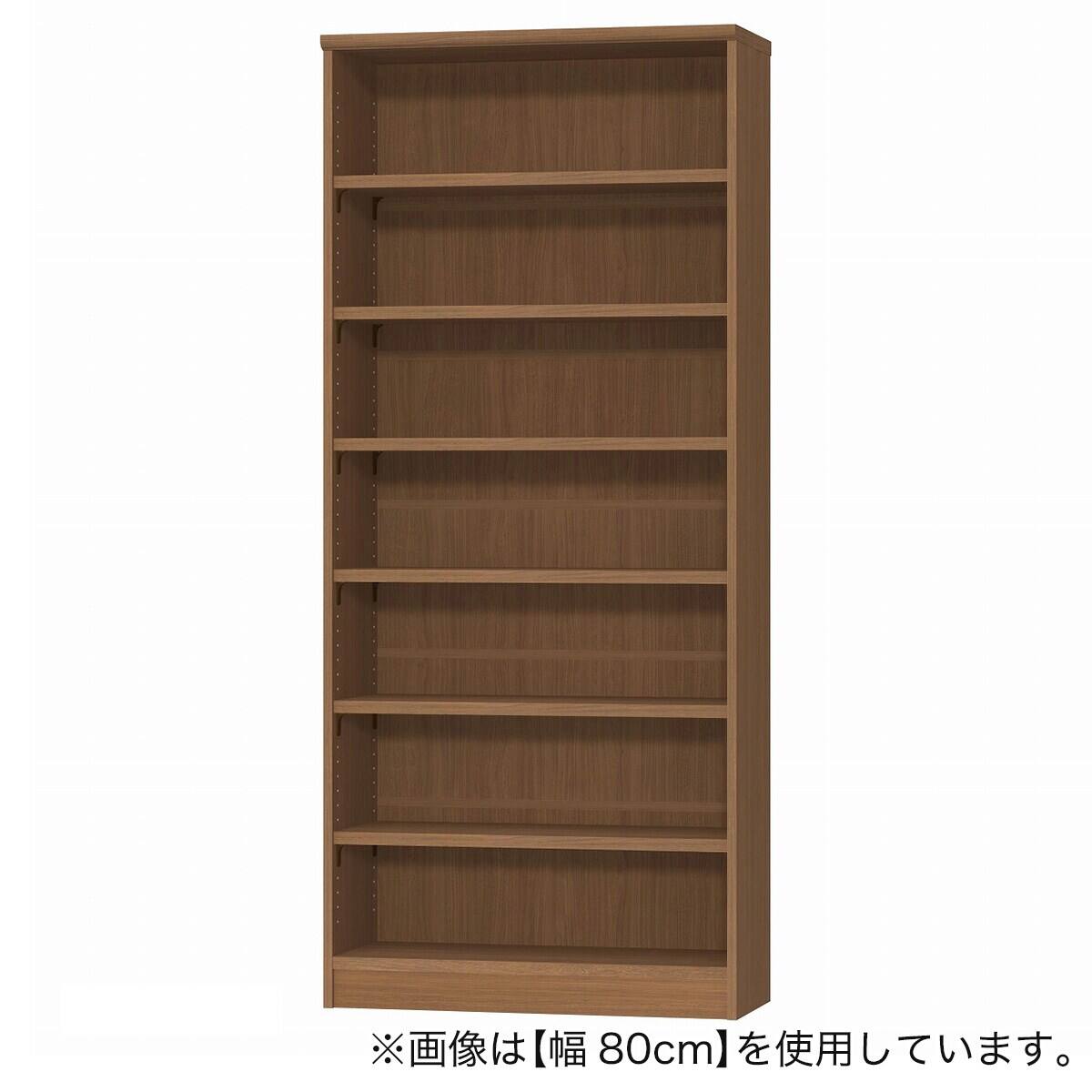 Fフォースター オーダーラック 強化棚 奥行25cm (幅80×高さ200cm WB