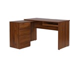 L型コーナーデスク(KA001 MBR) 3枚目画像