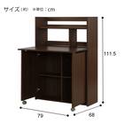 ライティングデスク(KA004 80 MBR) 13枚目画像