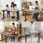 電動昇降デスク(UP002 MBR/BK) 15枚目画像