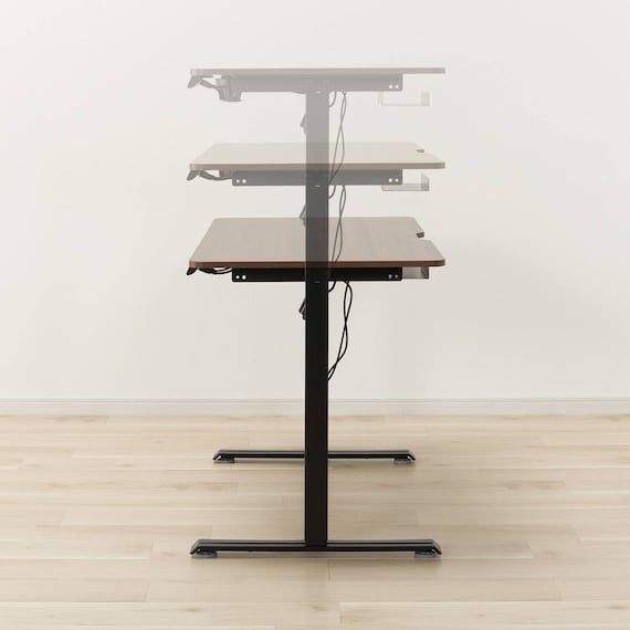 電動昇降デスク(UP002 MBR/BK) 19枚目画像