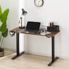 手動昇降デスク(UP003 MBR/BK) 1枚目画像