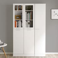 ガラス扉付きフリーボード (幅110.5cm)