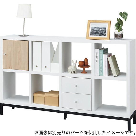 オープンシェルフ(RX01 2x4 WH) 15枚目画像
