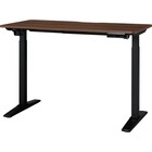 電動昇降デスク(UP006 1260 MBR/BK) 1枚目画像