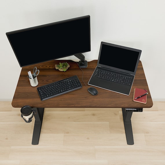 電動昇降デスク(UP006 1260 MBR/BK) 16枚目画像