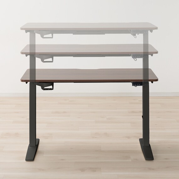 電動昇降デスク(UP006 1260 MBR/BK) 19枚目画像