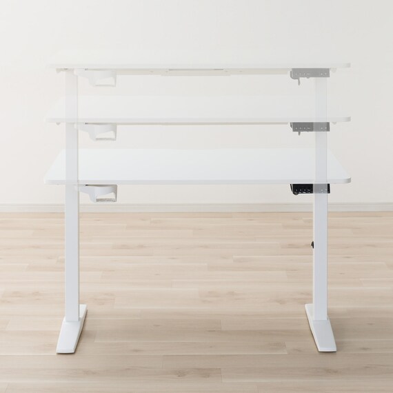 電動昇降デスク(UP006 1275 WH/WH) 18枚目画像