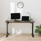 電動昇降デスク(UP006 1460 MBR/BK) 14枚目画像